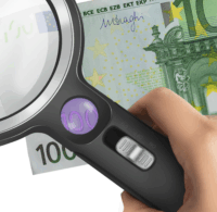 Logilink WZ0075 LED és UV Nagyító (5x/13x/20x) - Fekete