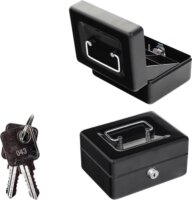 Rottner HomeStar Cash1 Kompakt pénzkazetta 8,5 x 15 x 13 cm - Fekete