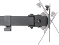 Stell SOS 1110 13"-32" LCD TV / Monitor asztalhoz rögzíthető monitor állvány - Fekete