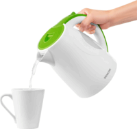 Sencor SWK 1511GR Vízforraló 1,5 L 2200W - Fehér/Zöld