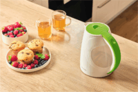 Sencor SWK 1511GR Vízforraló 1,5 L 2200W - Fehér/Zöld