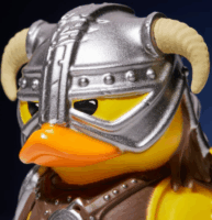 Numskull Tubbz Mini Skyrim - Dovakhiin Gumikacsa figura 5cm