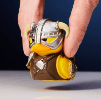 Numskull Tubbz Mini Skyrim - Dovakhiin Gumikacsa figura 5cm