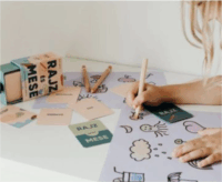 Körvonal Rajz és mese kártyajáték 80db kártyalappal