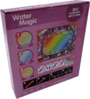 Magic Doodle Sötétben világtó Maszatmentes szőnyeg varázserdő mintával 80 x 60 cm