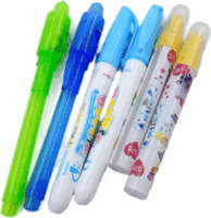 Magic Doodle Sötétben világtó Maszatmentes szőnyeg unikornis mintával 100 x 70 cm