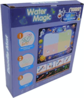 Magic Doodle Sötétben világtó Maszatmentes szőnyeg világűr mintával 80 x 60 cm