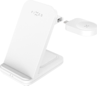 Fixed Vezeték nélküli 3in1 töltő állomás Samsung eszközökhöz 15W+5W+2.5W - Fehér