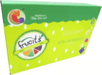 Fém Teaparti készlet műetelekkel 12 részes - Többszínű