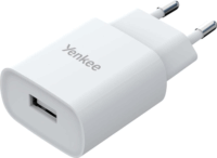 Yenkee YAC SE 203 USB-A Hálózati Töltő Adapter 12W - Fehér