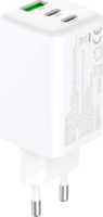 Yenkee YAC G65 VOLT 2xUSB-C / USB-A Hálózati Töltő Adapter 65W - Fehér