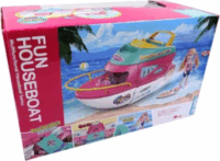 Lakóhajó szett babával és kiegészítőkkel 7 darabos 38cm