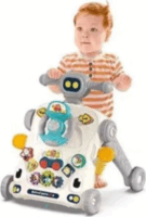 Járássegítő matatófal és foglalkoztató 3 az 1-ben asztal - Szürke/Fehér