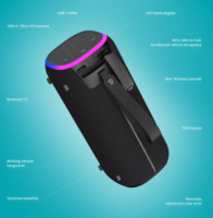 LAMAX StarCube1 Bluetooth Hangszóró - Fekete