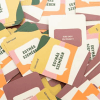 Körvonal Egymás szemében kártyajáték felnőtteknek 80db kártyalappal