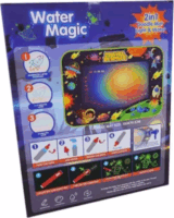 Magic Doodle Sötétben világtó Maszatmentes szőnyeg világűr mintával 100 x 70 cm