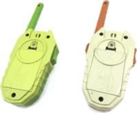 Gyerek Walkie Talkie 500 méteres hatótávolsággal - Barna/Zöld