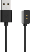 Fixed Xiaomi Mi Band/Smart Band 8/9/Pro/Active USB-A töltőkábel 1m - Fekete