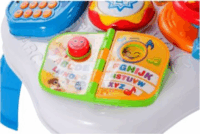 ZiziToy Magyar nyelvű Interaktív Multifunkciós foglalkoztató asztal - Fehér/Kék