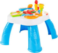 ZiziToy Magyar nyelvű Interaktív Multifunkciós foglalkoztató asztal - Fehér/Kék