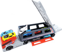 Multifunkciós Parkolóvá átalakítható kamion játékkészlet 7db kisautóval
