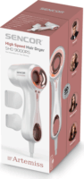 Sencor SHD 9000RS Artemiss ION technológiás hajszárító 900W - Fehér/Rózsaarany