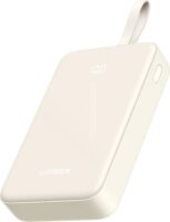 Ugreen Nexode PB505 Powerbank integrált kábellel USB-A + USB-C / 20000mAh 20W - Fehér