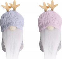 Textil karácsonyi manó Dekoráció 11 cm - Többféle