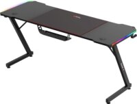 Huzaro Hero 4.8 RGB Gamer asztal 160 x 60 x 74 cm - Fekete