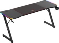 Huzaro Hero 4.8 RGB Gamer asztal 160 x 60 x 74 cm - Fekete