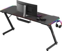 Huzaro Hero 4.8 RGB Gamer asztal 160 x 60 x 74 cm - Fekete