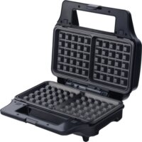 Tesla MG201BX 3in1 Szendvicssütő gofrisütő és grill 900 Watt - Fekete