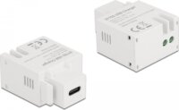 Delock 87792 USB Type-C Töltő port Keystone modul (2,1A) - Fehér