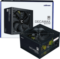 Zalman 600W DecaMax 80+ Tápegység - Fekete