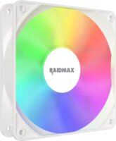 RAIDMAX X-AIR 120mm PWM RGB Rendszerhűtő ventilátor 4db - Fehér