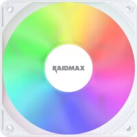 RAIDMAX X-AIR 120mm PWM RGB Rendszerhűtő ventilátor 4db - Fehér