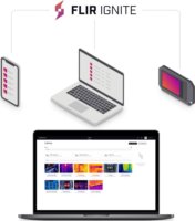 FLIR C3-X​ Thermal Imaging WiFi Hőkamera (128x96 Pixel / -20 - 300 °C)