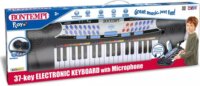 Bontempi Elektromos szintetizátor mikrofonnal - Fekete