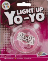 Grafix Világító Jojó - Rózsaszín