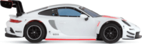 Carrera HYBRID Porsche 911 GT3 R "White Lightning" Távirányítós versenyautó 1:50