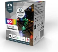 Dekortrend KDT 085 Basic Kültéri Időzítős LED fényfüzér 6,4m - RGB