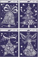 Plus Line Karácsonyi motívumos Dekorációs ablakmatrica 27x20cm - Többféle