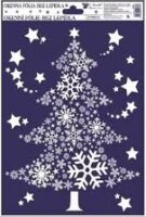 Plus Line Karácsonyi motívumos Dekorációs ablakmatrica 27x20cm - Többféle