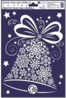 Plus Line Karácsonyi motívumos Dekorációs ablakmatrica 27x20cm - Többféle