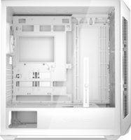 Sharkoon AK5G Midi Torony Számítógépház + 4 x 120 mm ARGB ventilátor - Fehér