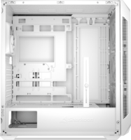 Sharkoon AK5M Midi Torony Számítógépház + 4db 120mm ARGB ventilátor - Fehér