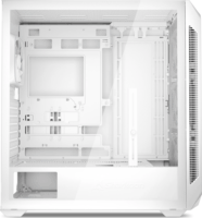 Sharkoon AK5M Midi Torony Számítógépház + 4db 120mm ARGB ventilátor - Fehér