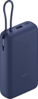 Xiaomi BHR8975GL Mi Powerbank integrált kábellel USB-A + Type-C / 20000mAh 33W - Kék