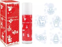 Plus Line Karácsonyi Műhó spray szett Dekorációs sablonokkal 150ml - Többféle sablon