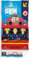 Sam a tűzoltó Tűzoltóautó fürdőlepedő - 70 x 140 cm
